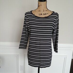 TALBOTS PLUS SIZE X COTTON TOP BLOUSE